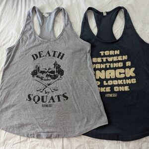 2 Fitness Tee Racerback Tanks